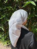Grey headscarf